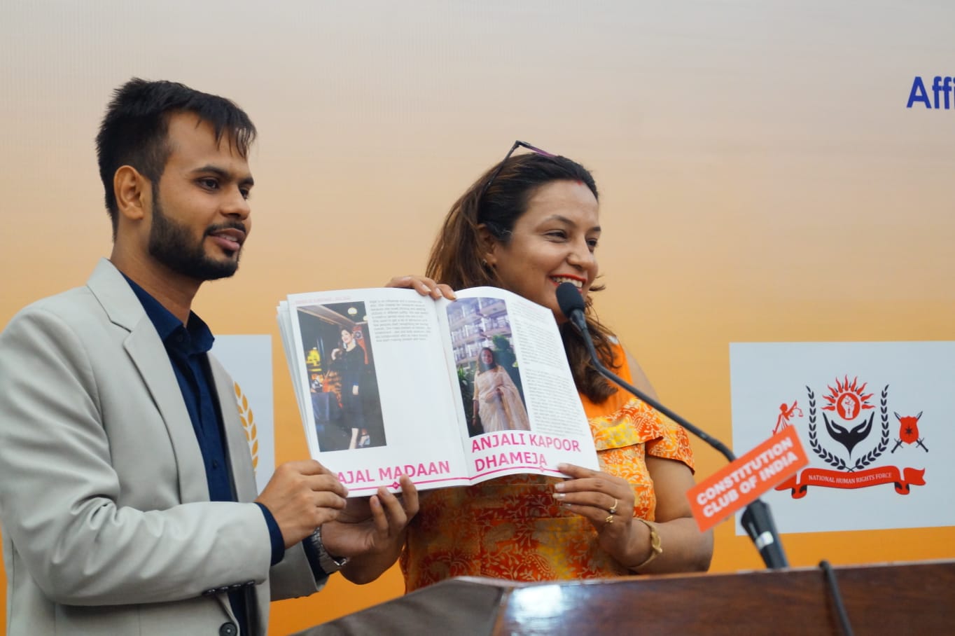 Vipin Khutail the founder of Being Topper , launched Women Of Substance Magazine. The magazine's launch was celebration of empowering women and recognizing their invaluable contributions to society. With a focus on highlighting stories of accomplished women from various fields.